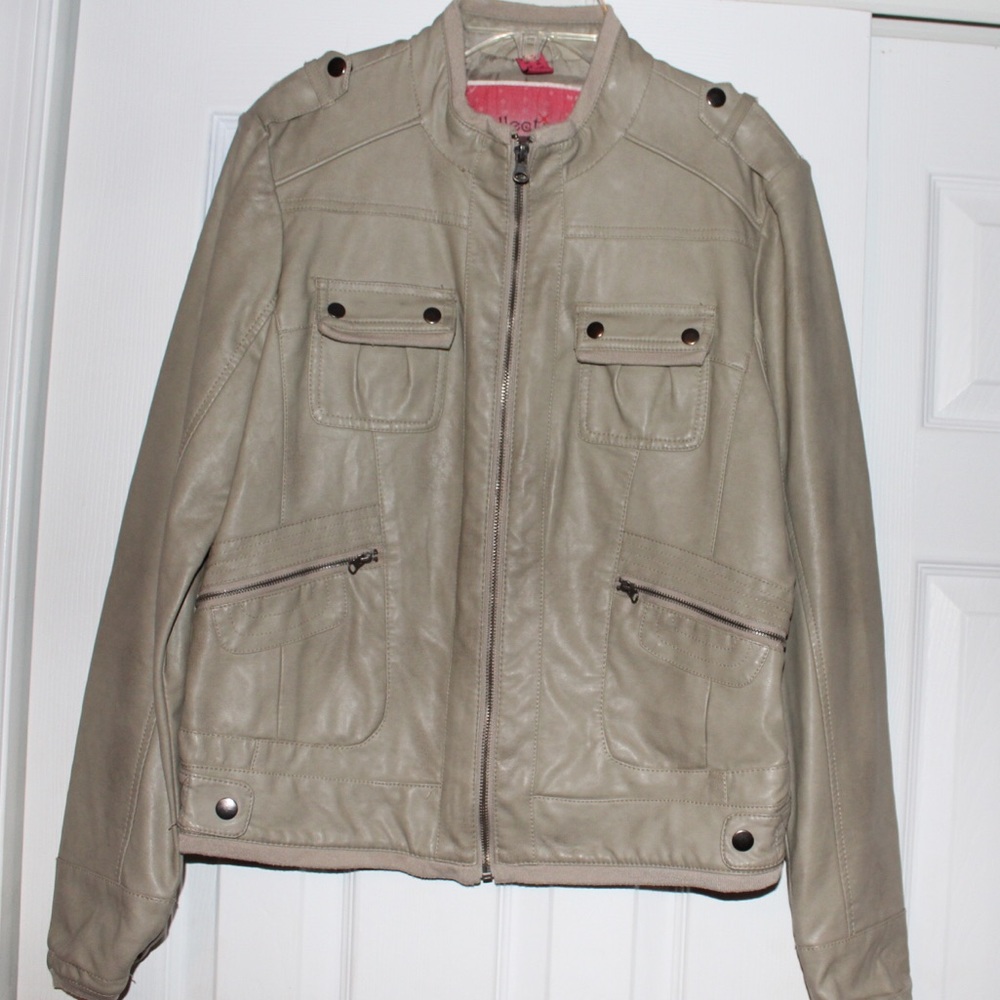 Leather jacket